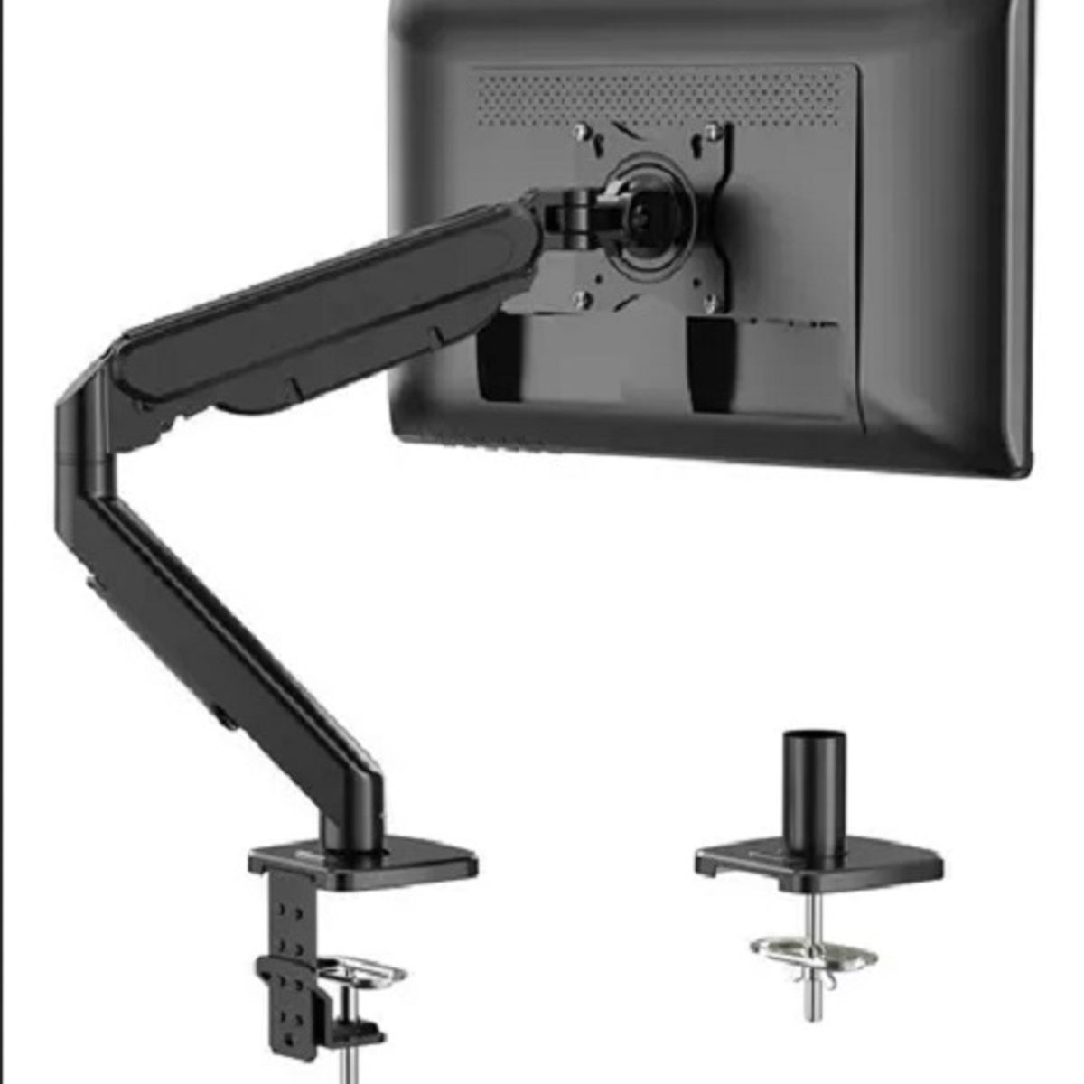 GENERICO - Base Para Monitor Brazo Hidráulico Negro