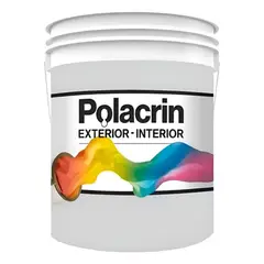 GENERICO - Polacrin Color Interior Exterior 4lts Premium Ocre Ocre Mate