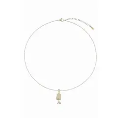 GENERICO - Collar En Acero Quirúrgico Tulipan Regalo San Valentín