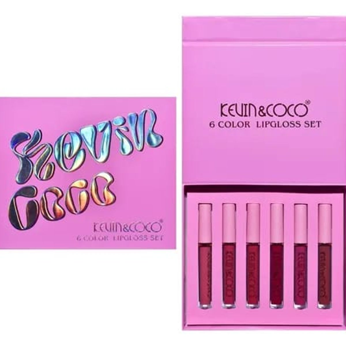 GENERICO - Set De Labiales  Matte 6 Unidades Set Regalo Premium