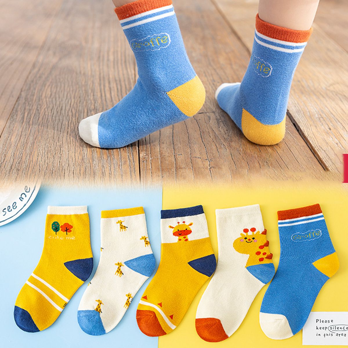 ATURE - Pack 10 Pares Calcetines Cortos Para Niños/niñas, Ligero