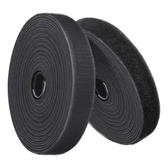 KUANGYE - 10 Metros×5 Cm Rollo Velcro Autoadhesivo