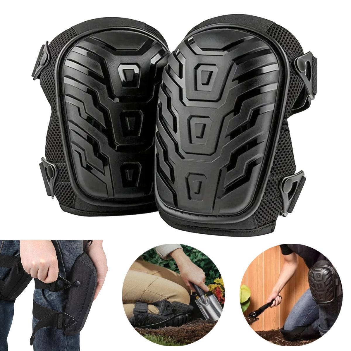 ATURE - Rodilleras De Tpu Antideslizantes Para Agricultura Y Deporte