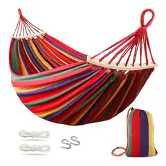 KUANGYE - Hamaca Barra Contra Nudos Antivuelco 190x100cm 250kg Ganchos