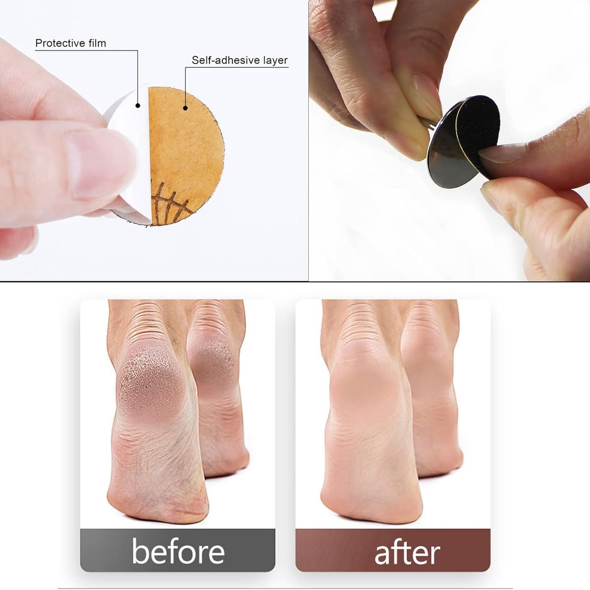 KUANGYE - Kit De Fresa O Broca 25mm Pedicure Más 100 Lijas De Repuesto