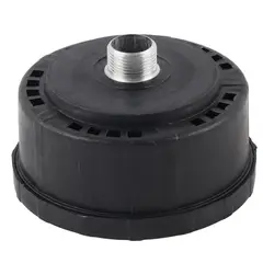 KUANGYE - Filtro Compresor Silenciador Plástico Hilo 25MM Con Filtro