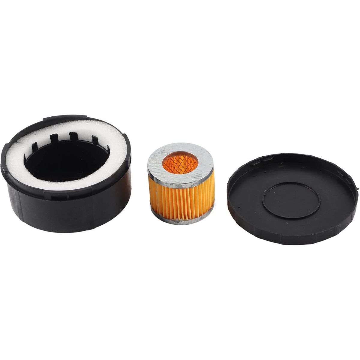 KUANGYE - Filtro Compresor Silenciador Plástico Hilo 25MM Con Filtro