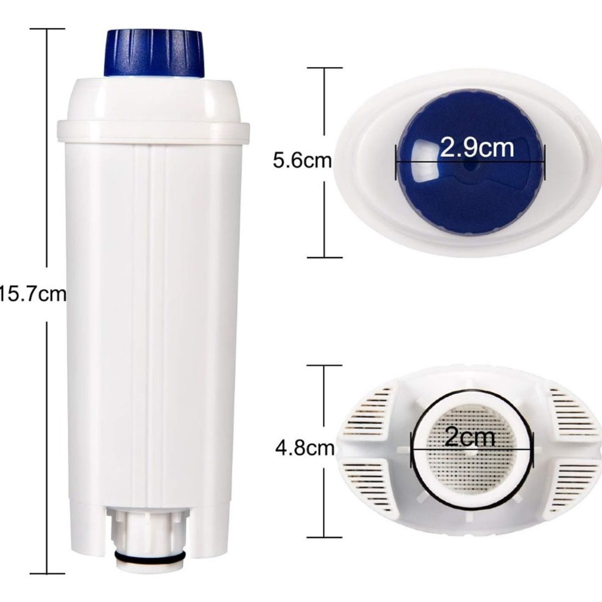 GENERICO - Filtro De Agua Para Cafeteras Delonghi Dls C002 Ser3017