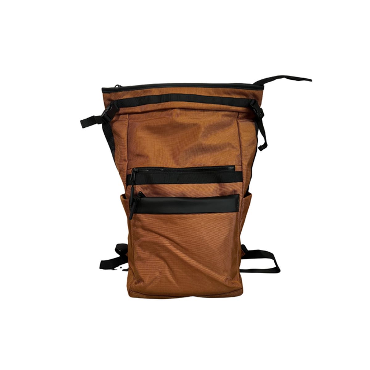 GENERICO - Mochila Roll Top 20l Porta Notebook Café