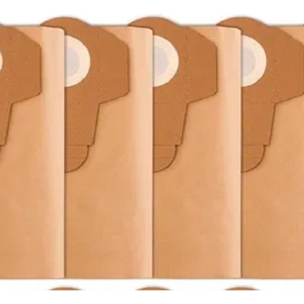 GENERICO - Set 5 Bolsas Papel  Aspiradora Einhell 15 A 40 Lts Tambor