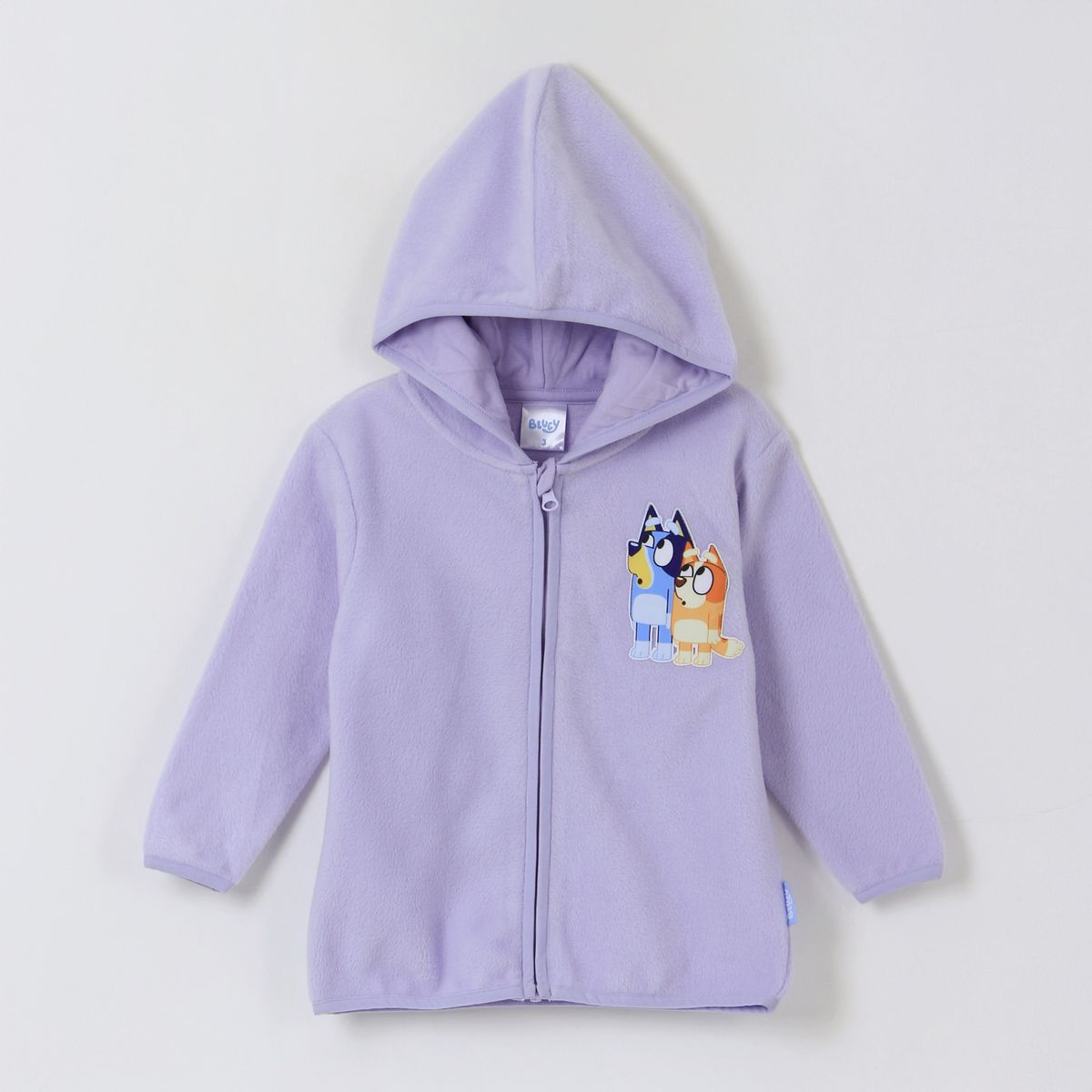 BLUEY - Polar con Gorro Niña Sorpresa Morado Bingo & Bluey