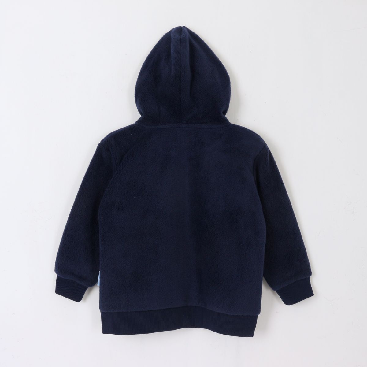 BLUEY - Polar Escolar con Gorro Niño Logo Azul Marino Bluey