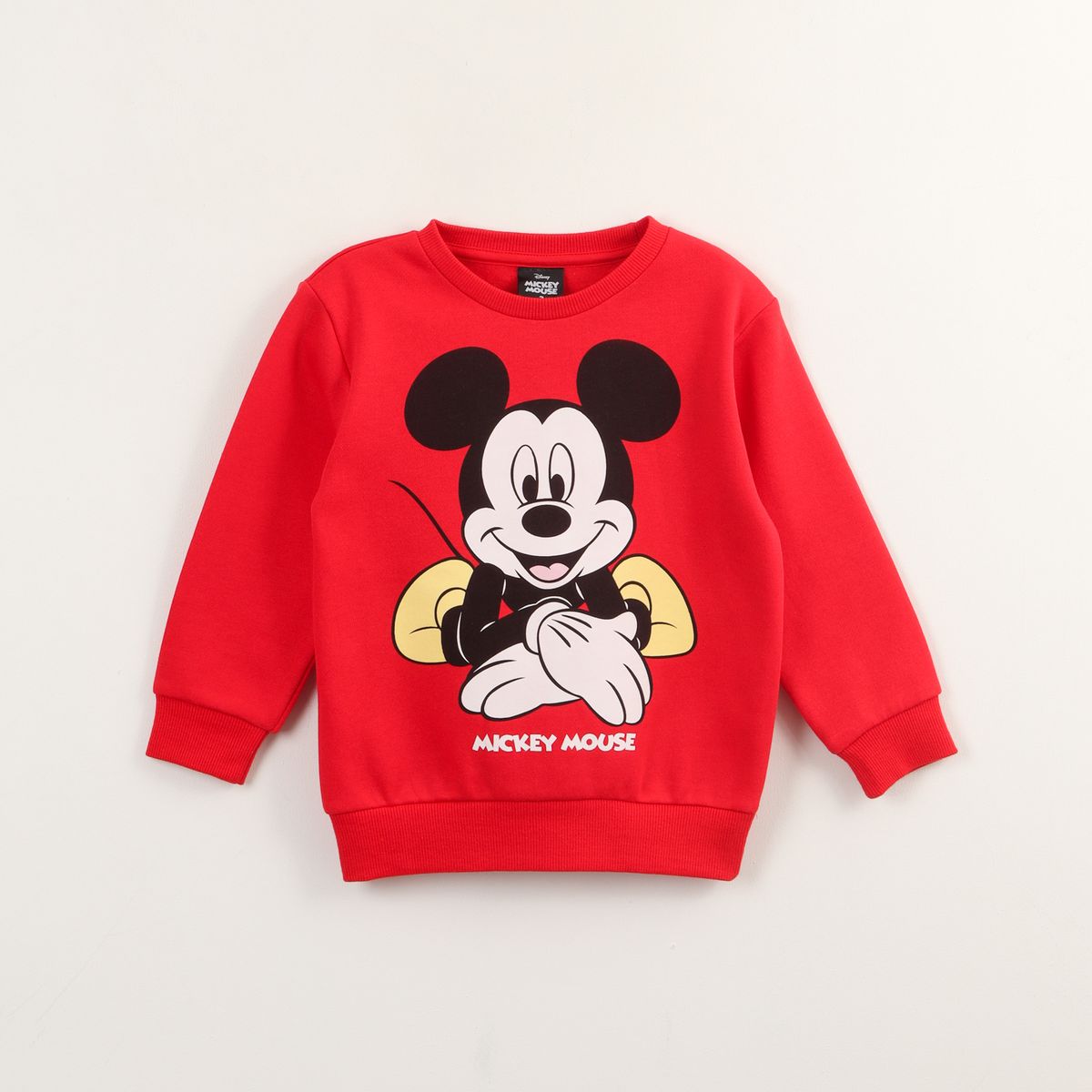 DISNEY - Polerón Cerrado Niño Mickey Mouse Rojo Disney