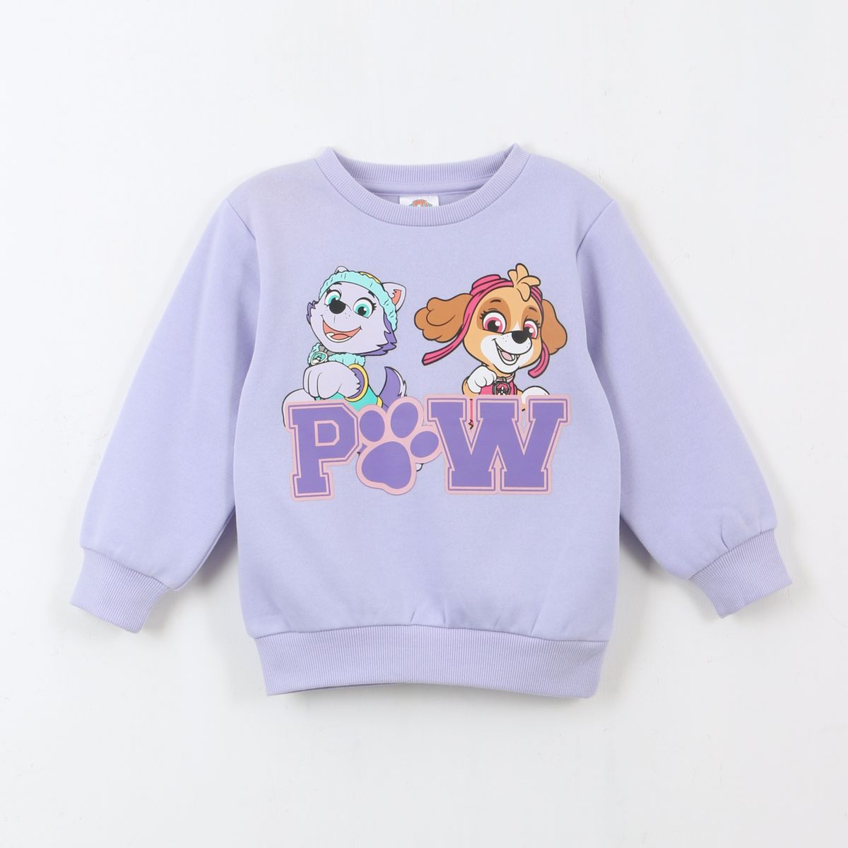 PAW PATROL - Polerón Cerrado Niña Everest & Skye Morado Paw Patrol
