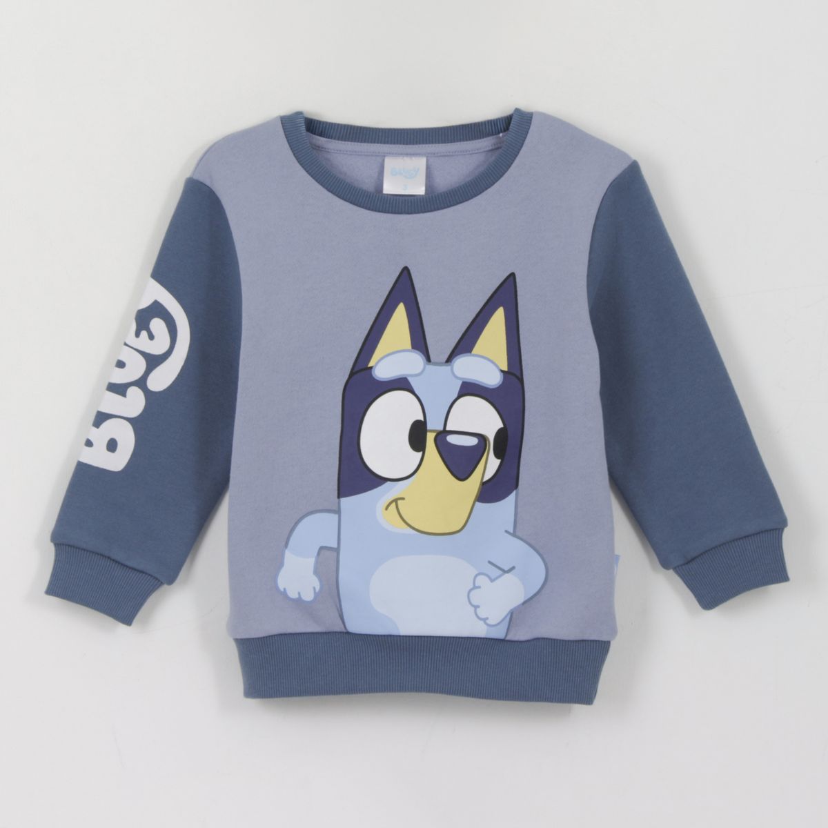 BLUEY - Polerón Cerrado Niño Personaje Azul Bluey