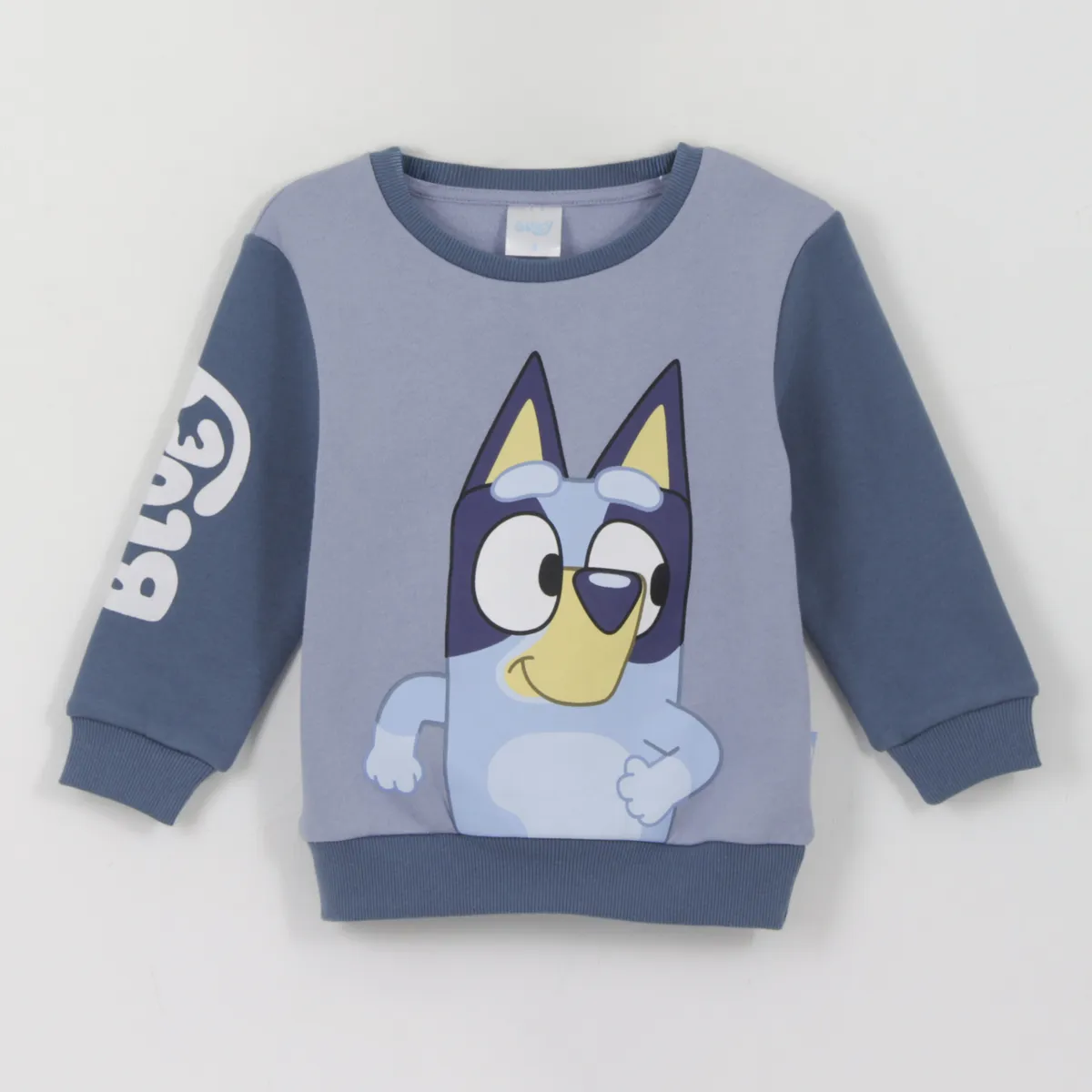 BLUEY - Polerón Cerrado Niño Personaje Azul Bluey