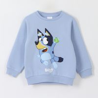 Polerón Cerrado Niña Jugando Celeste