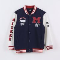 Chaqueta Niño College Bomber Mickey Mouse Azul