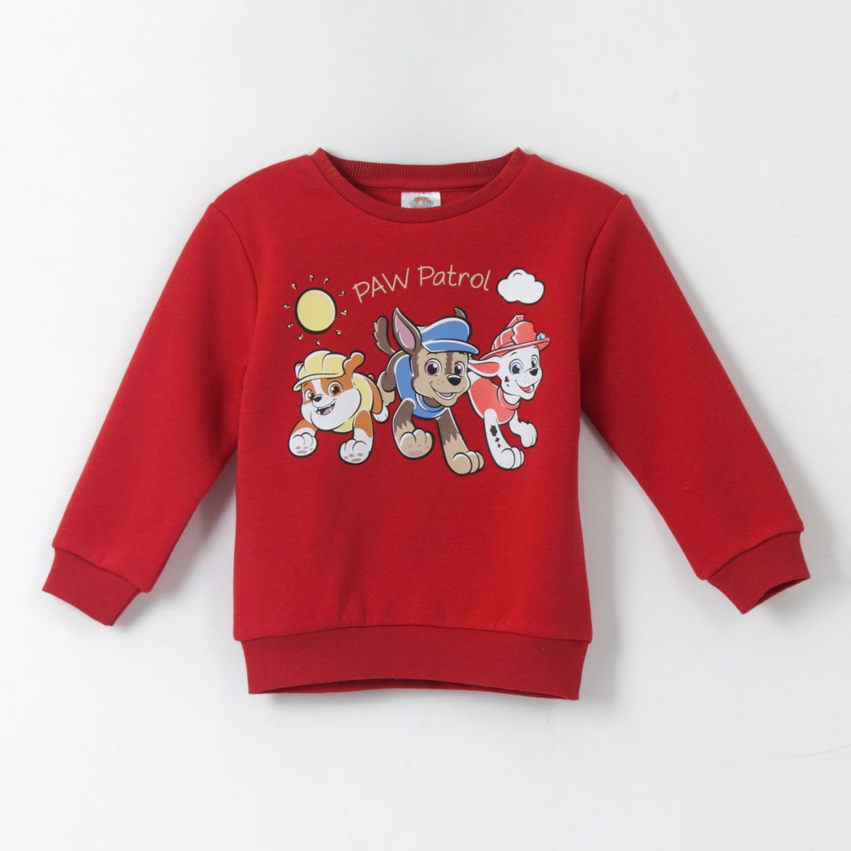 PAW PATROL - Polerón Cerrado Niño Friends Rojo Paw Patrol