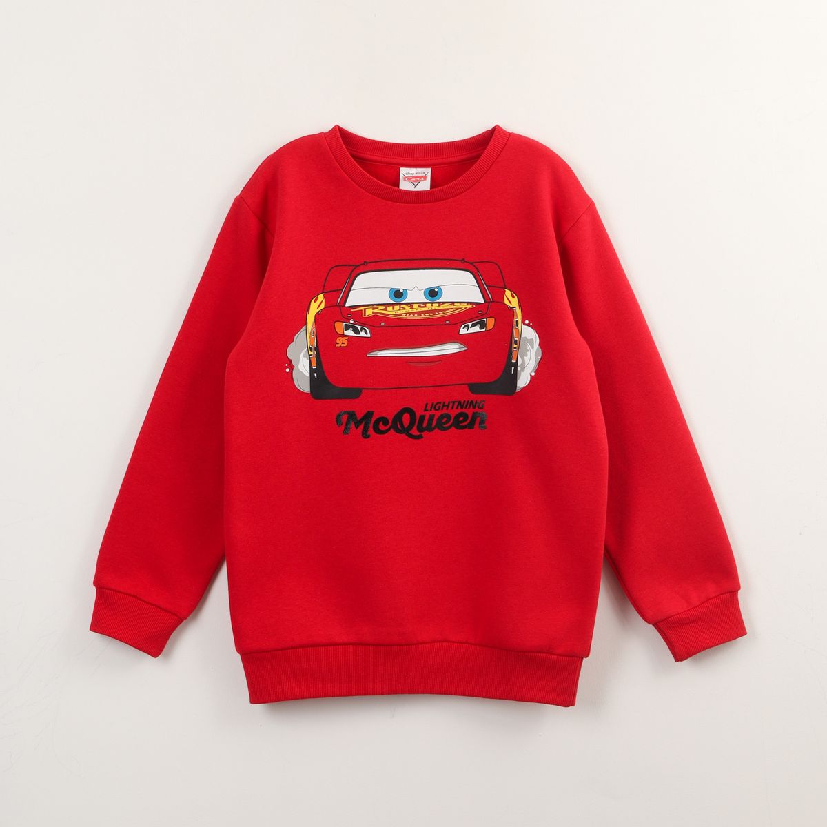 DISNEY - Polerón Cerrado Niño Rayo McQueen Cars Rojo Disney