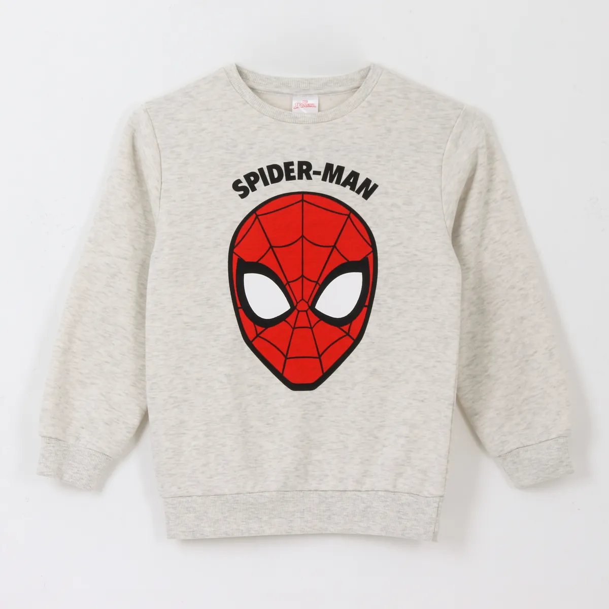 MARVEL - Polerón Cerrado Niño Spiderman Face Gris Marvel