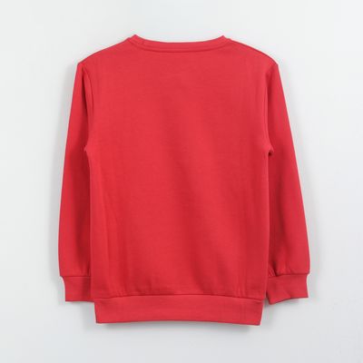 Imagen 2 del producto Polerón Cerrado Niño Spiderman Telaraña Rojo