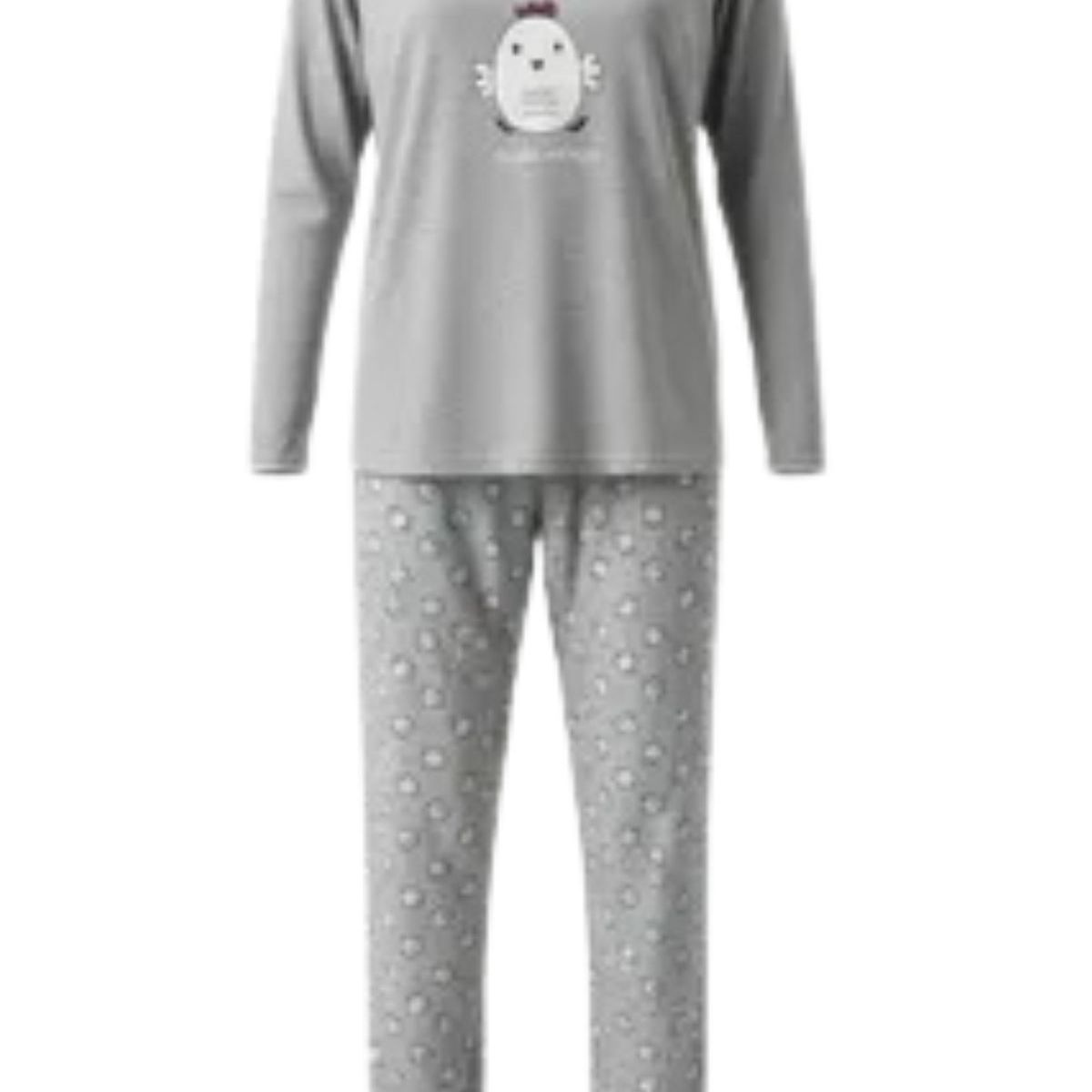 LOOK SHOP - Pijama Mujer Manga Larga. Pantalón Y Polera. Diseños 420