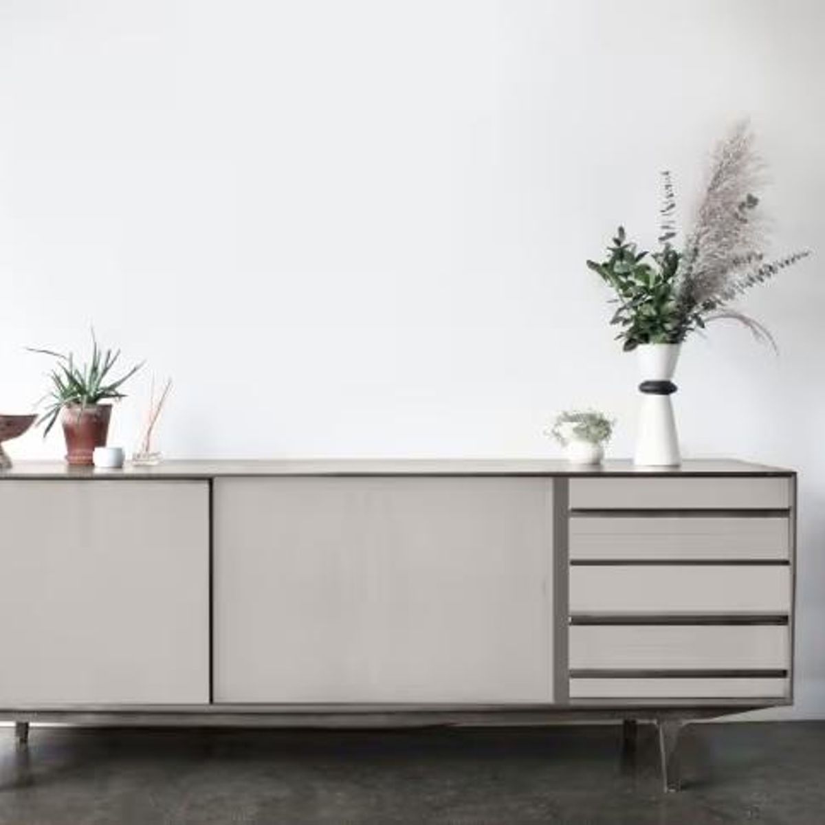 RUST OLEUM - PINT RUST-OL TIZADA BROCHA GRIS ENVEJECIDO 0887L