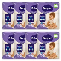 BABYSEC - Pañal Premium X8 M 20 (160 Pañales)