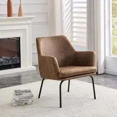 CANNON - Poltrona Ecocuero Reuss Cafe