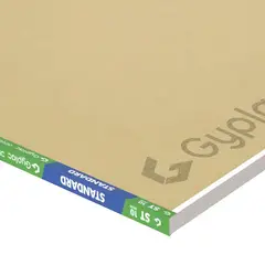 GYPLAC - Placa Volcanita Yeso Cartón 10mm 122x244cm ST BR Romeral