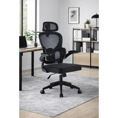 COSAS CASA - Silla Ergonomica de Oficina para Escritorio Negra
