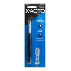 GENERICO - Cuchillo de Precisión X-Acto Mango Plástico con Tapa