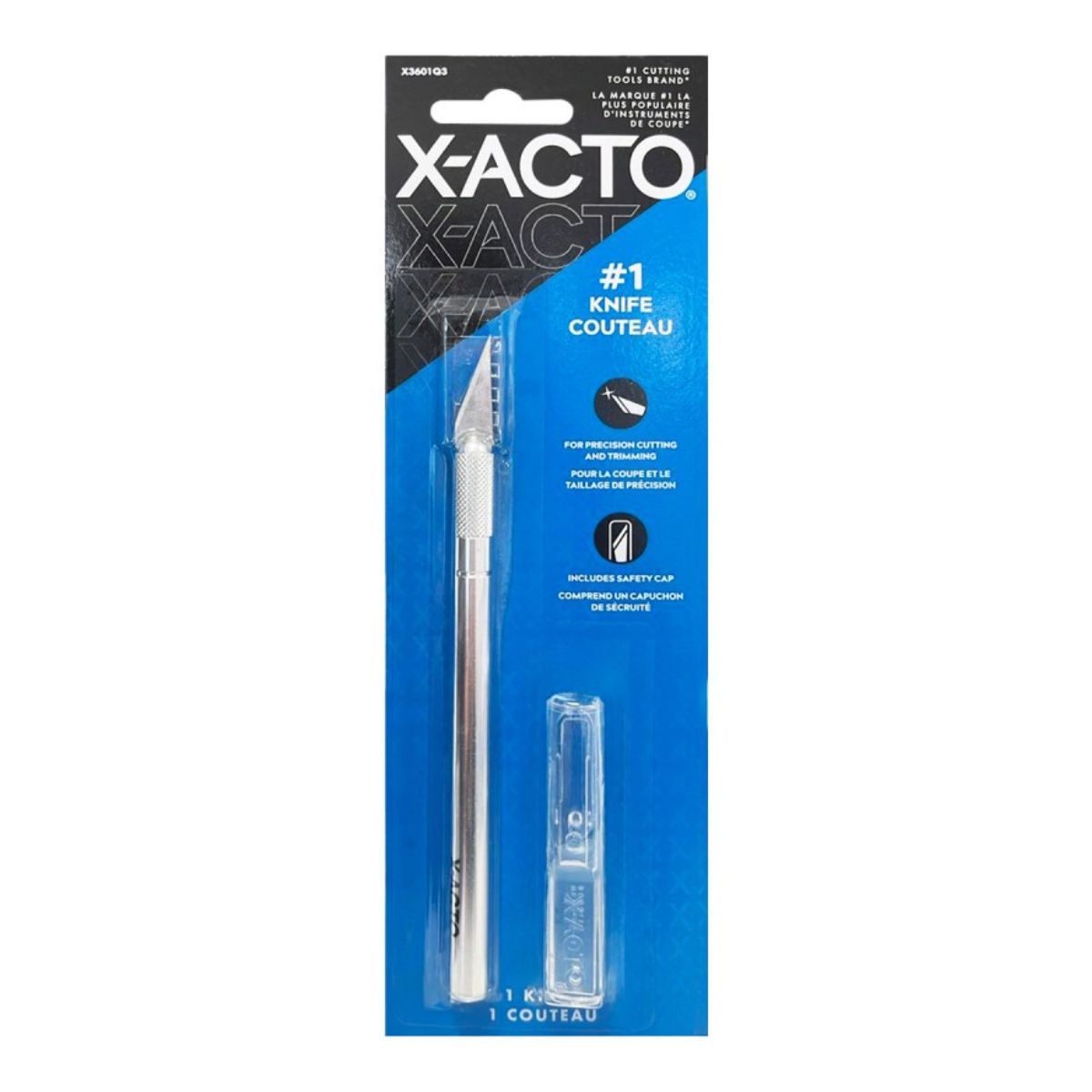 GENERICO - Cuchillo de Precisión X-Acto Nº1 con Tapa