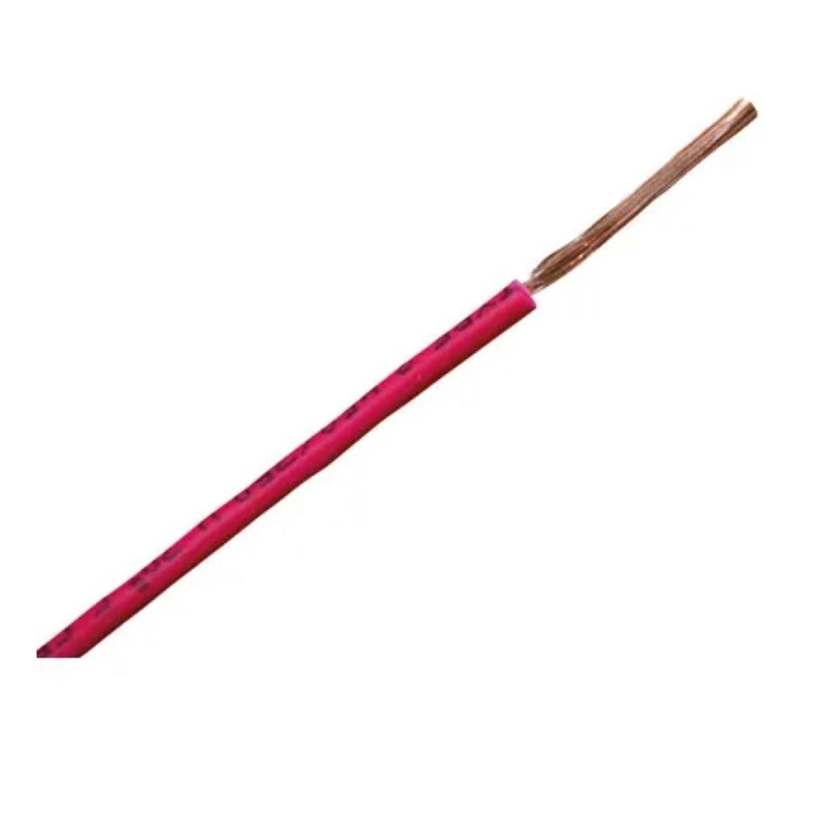 GENERICO - Cable EVA 1,5mm2 rojo - rollo 25 metros
