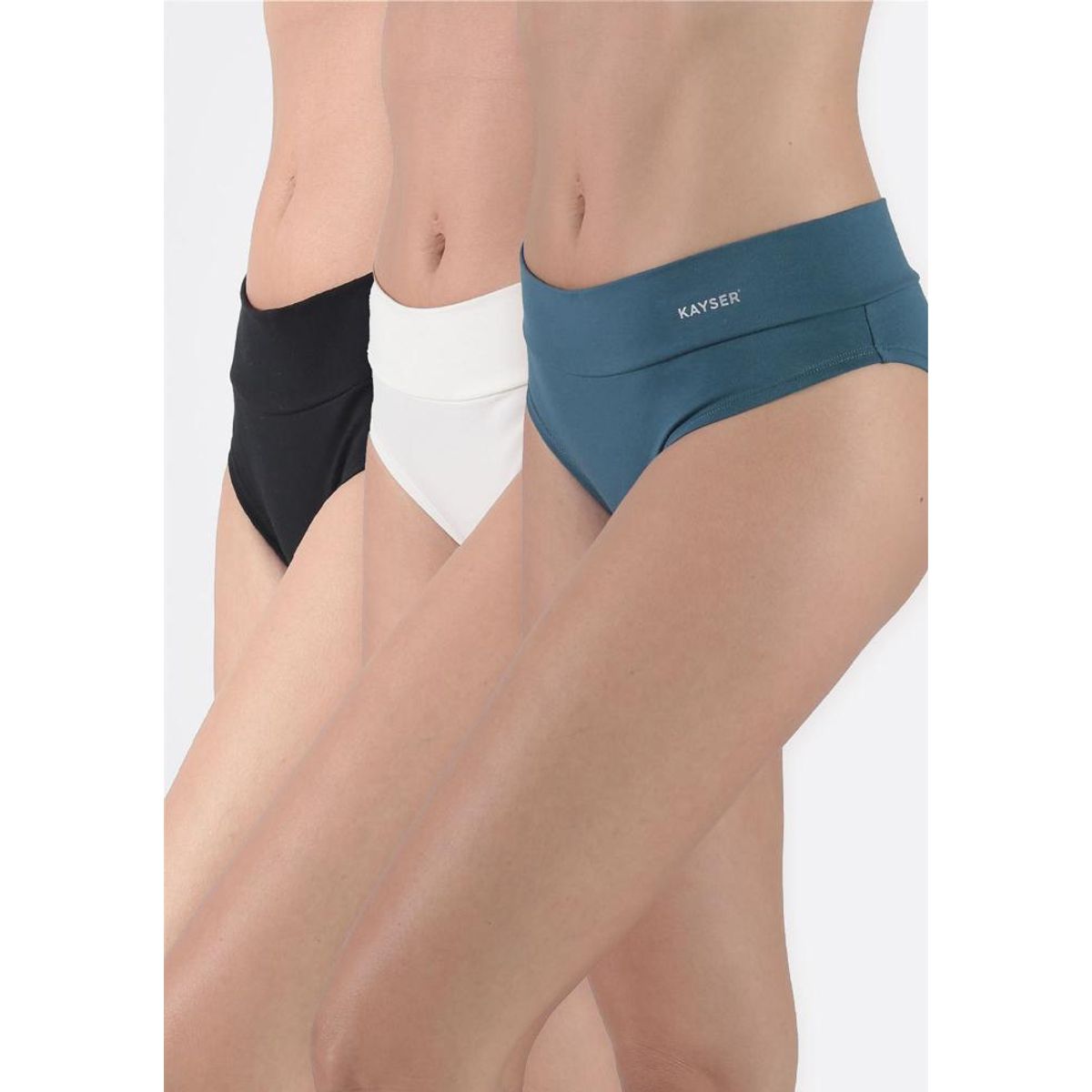 KAYSER - Pack 3X Pantaleta Algodón P31480-VER1 Kayser
