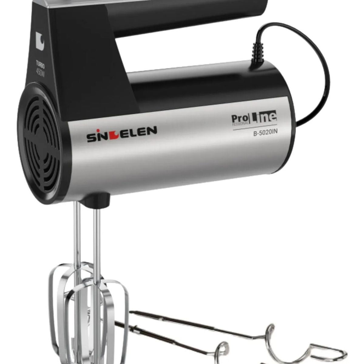 SINDELEN - Batidora Manual B-5020in Sindelen 5velocides Turbo 450 Watts