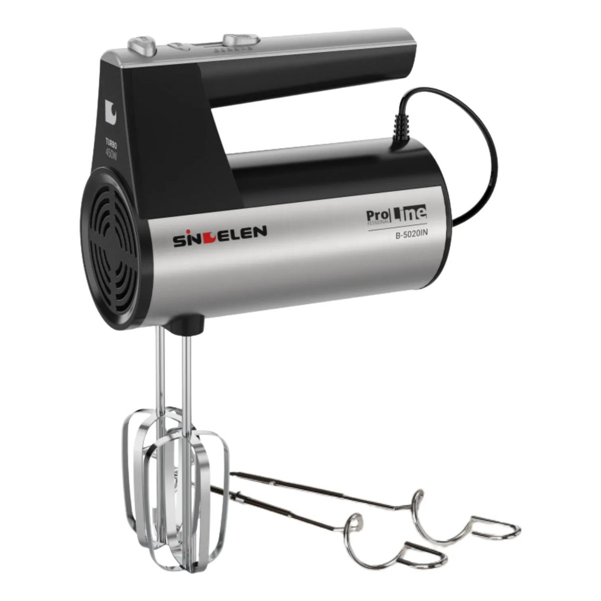 SINDELEN - Batidora Manual B-5020in Sindelen 5velocides Turbo 450 Watts