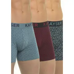 KAYSER - Pack 3 Bóxer Algodón P393275-VER