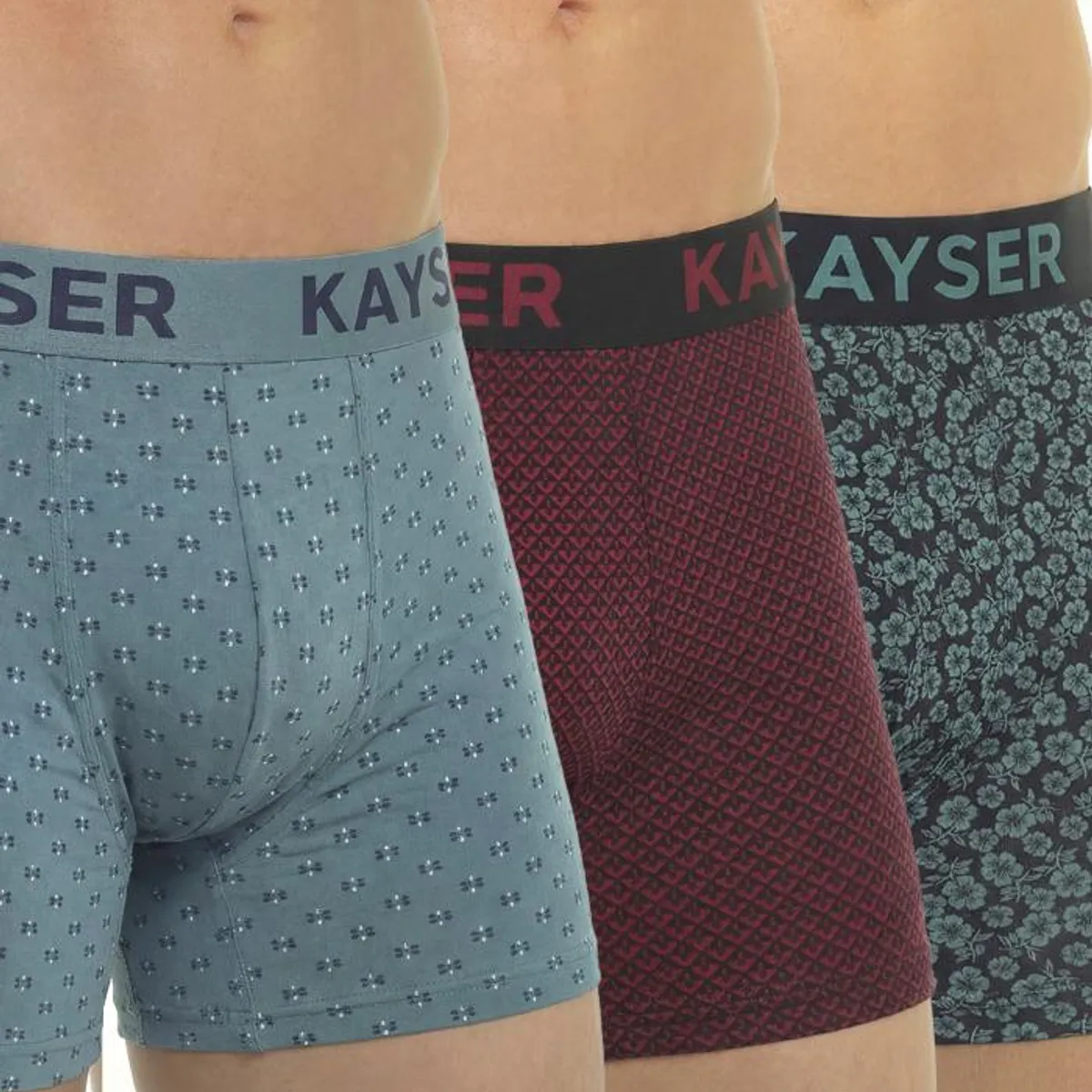 KAYSER - Pack 3 Bóxer Algodón P393275-VER