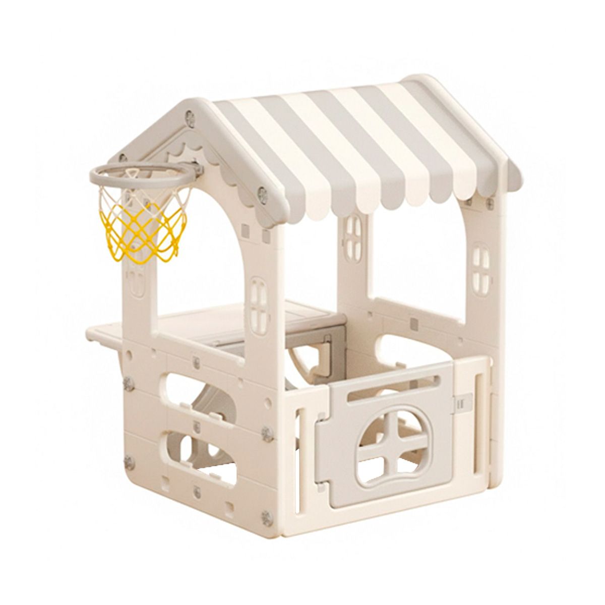 GENERICO - Casa Club Actividades Dream Beige Aro Basquet 112x108x115cm  CAV-001 EJ012