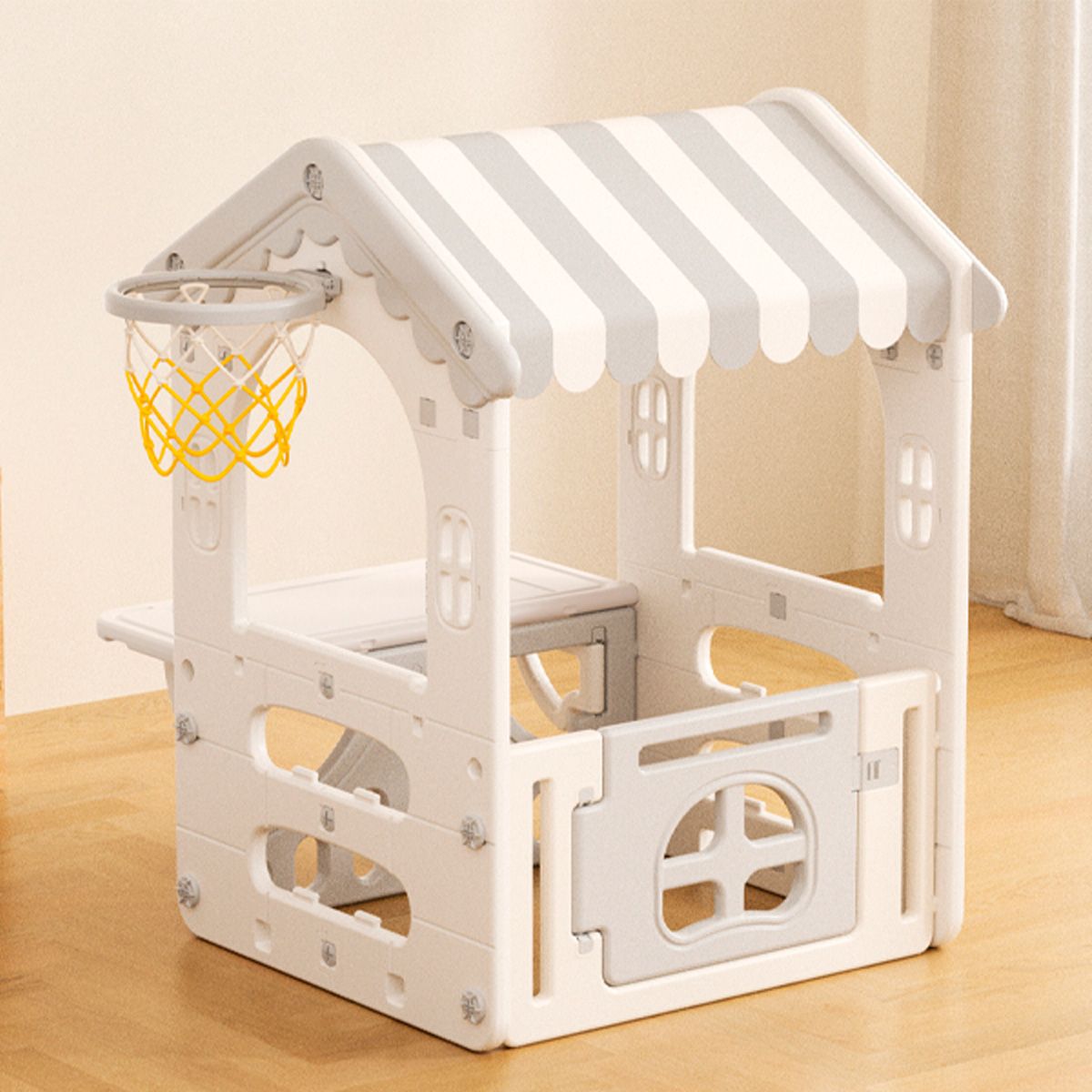 GENERICO - Casa Club Actividades Dream Beige Aro Basquet 112x108x115cm  CAV-001 EJ012