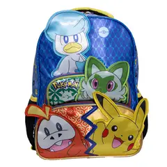 POKEMON - BACK PACK KINDER INFANTIL MASCULINO