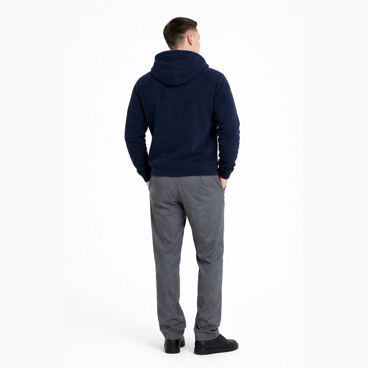GANGSTER - Polerón Full Zipper Fleece Shaggy