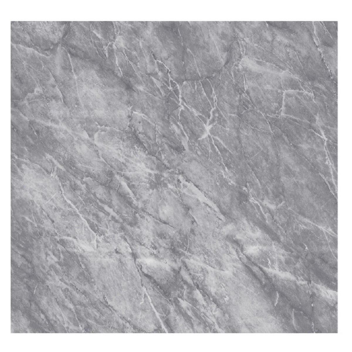 MOBII - Piso Vinílico Símil Porcelanato 45,7x45,7 Piedra Gris