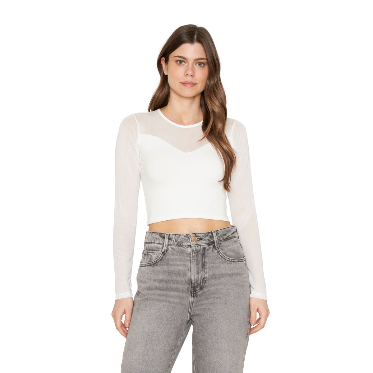 JACINTA TIENDA - Polera Siena blanca Jacinta Tienda