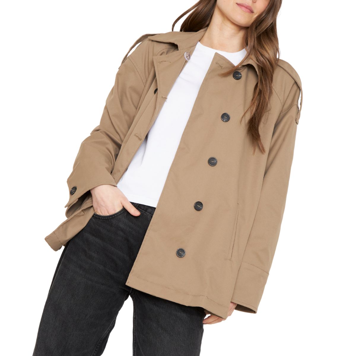 JACINTA TIENDA - Trench Coat Cloe café Jacinta Tienda