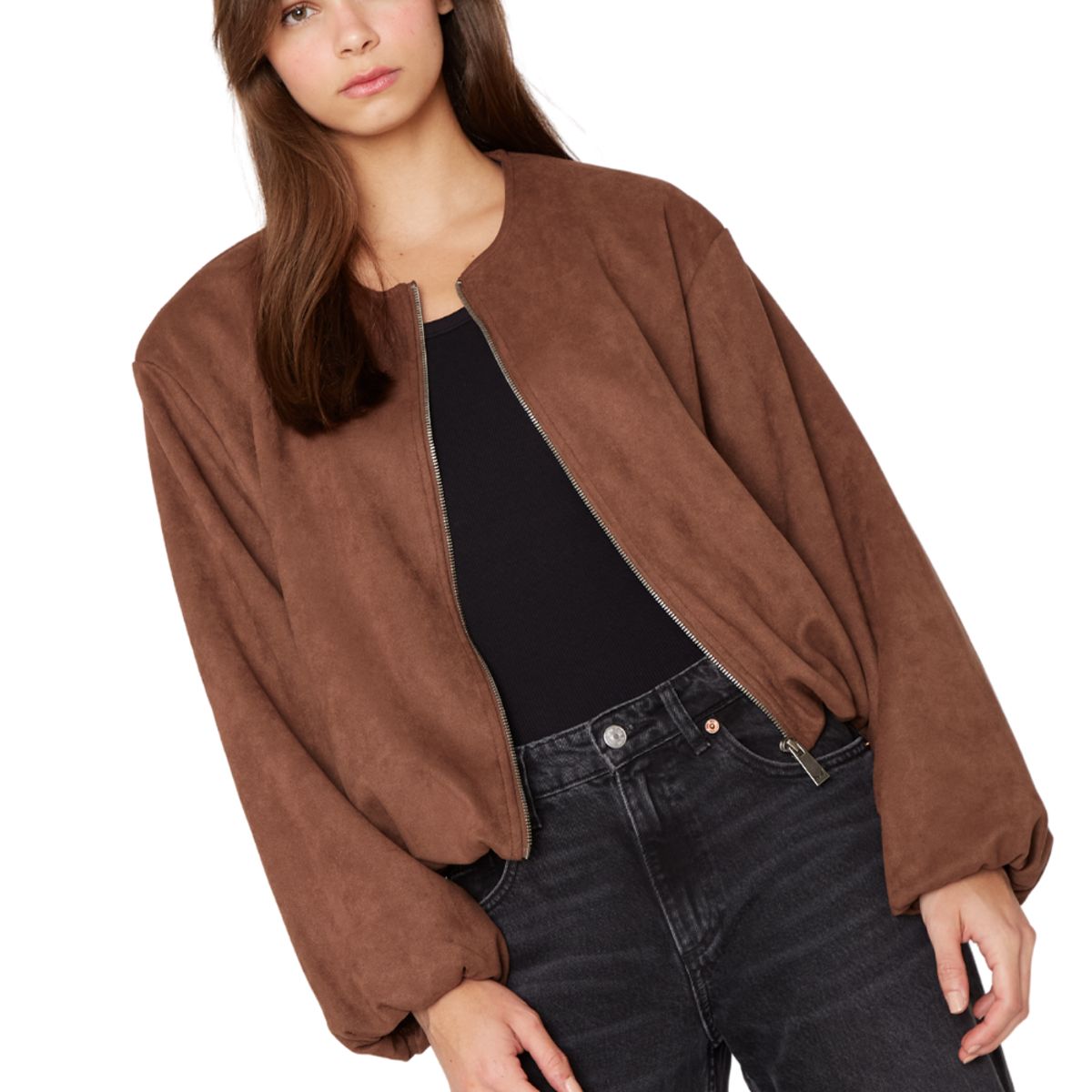 JACINTA TIENDA - Chaqueta Bimba café Jacinta Tienda