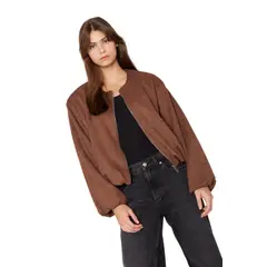 JACINTA TIENDA - Chaqueta Bimba café