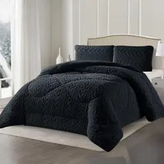 GENERICO - Cobertor Invierno Texturizado Con Chiporro Plumón 1.5 Plazas - Multicolor - 1,5 Plazas